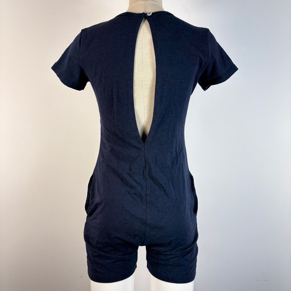 ❤️ Smash + Tess Sweetheart Romper Naturally Navy Blue XXS - Picture 2 of 9